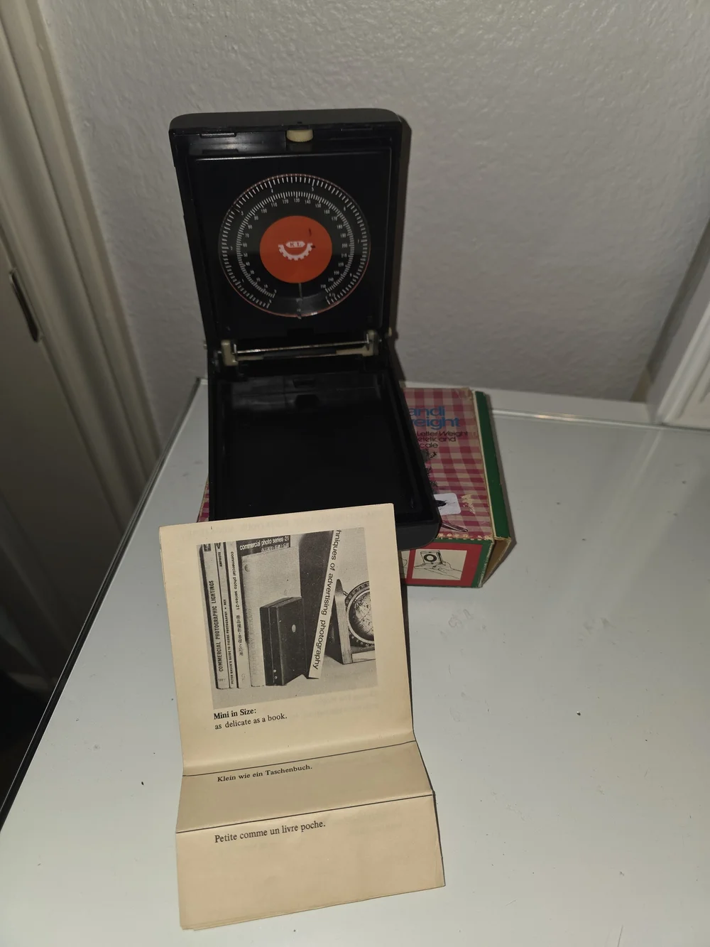 Vintage Handi Weight Mini Handi Weight Dial & Letter Scale